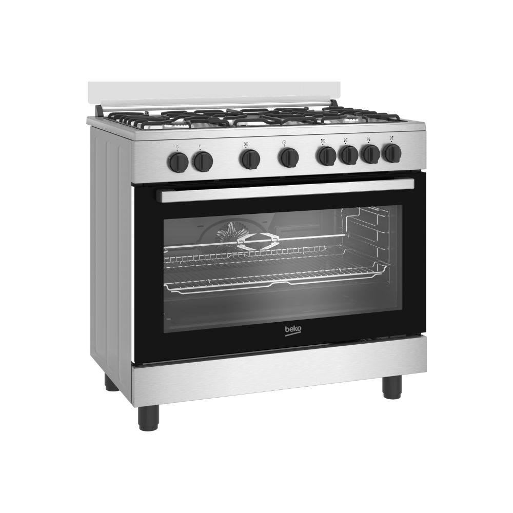 Beko Free Standing Cooker Cast Iron BGM 12125 Ex