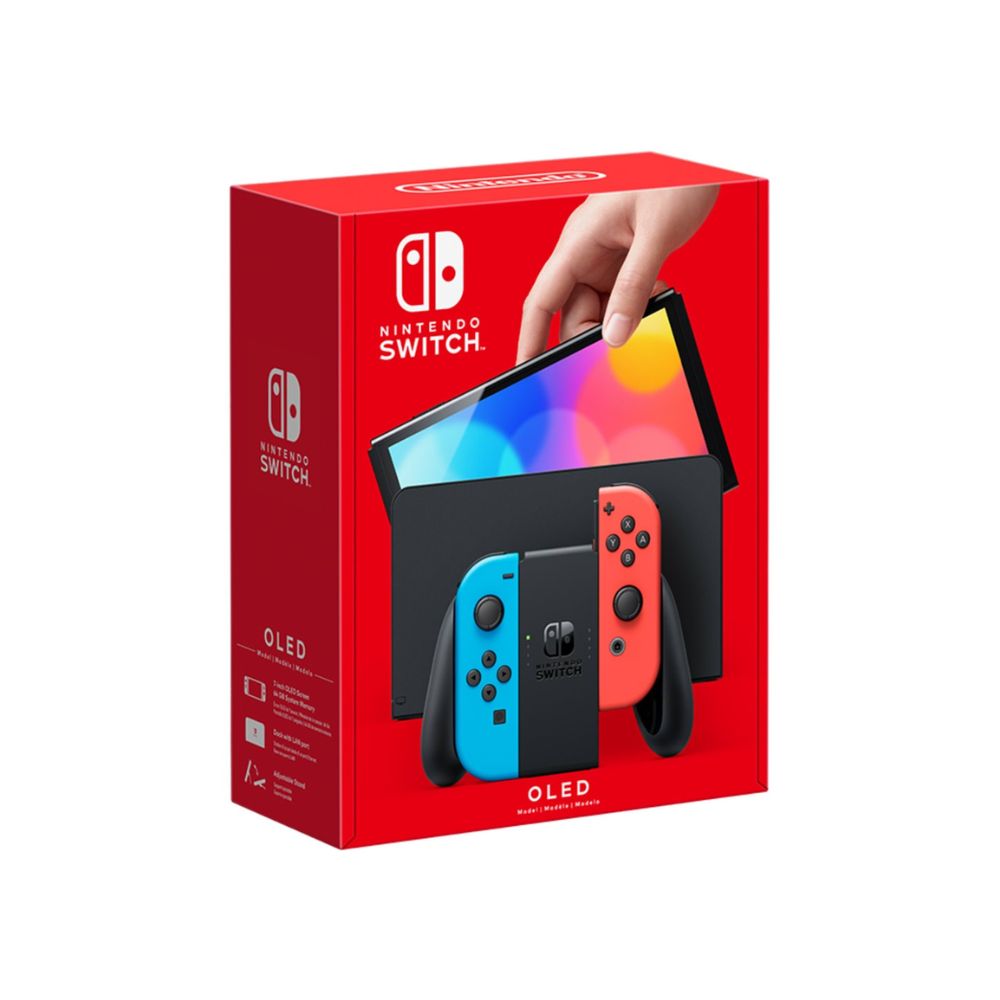 NINTENDO NINTENDO OLED VERSION NINTENDO SWITCH OLED NEON BLUE NEON