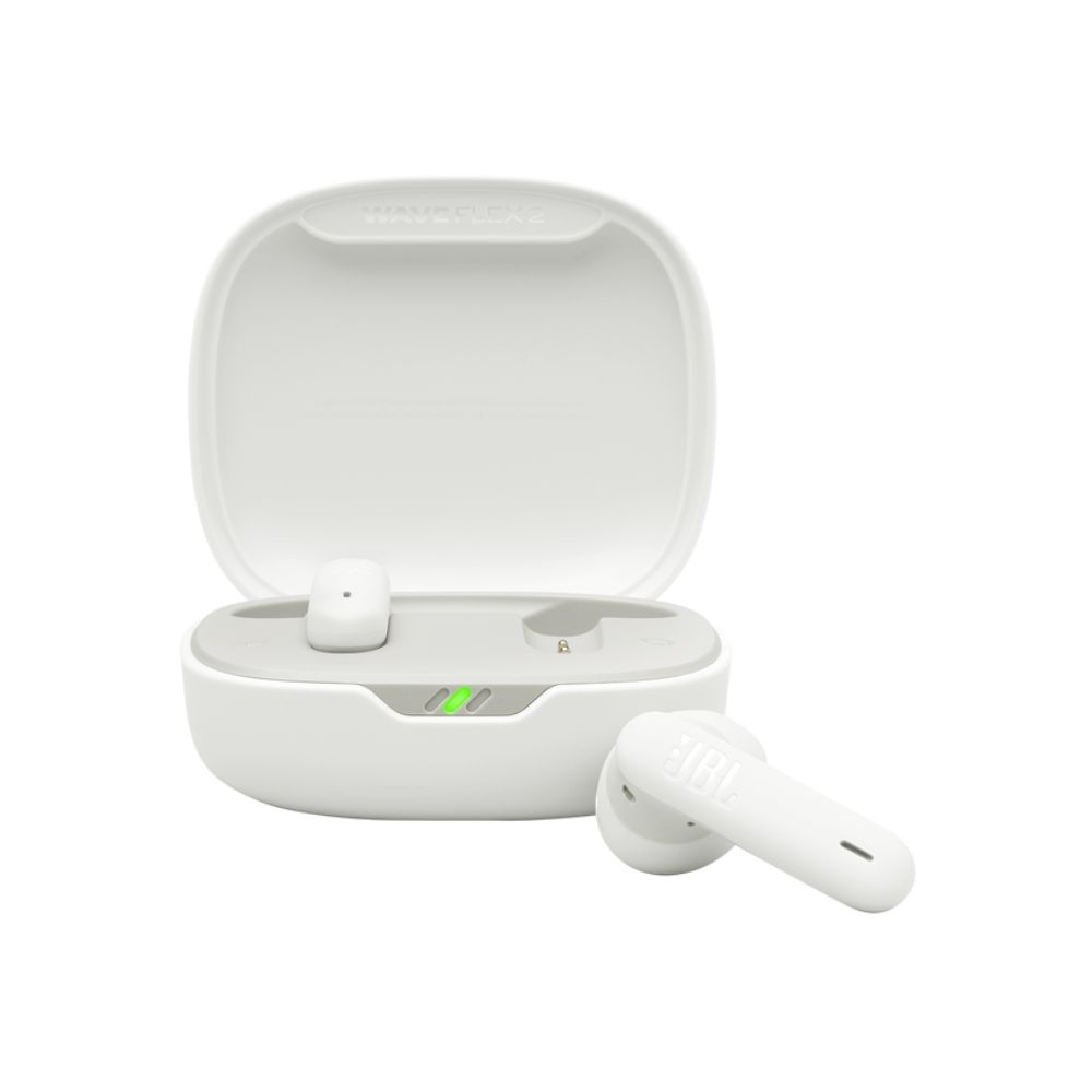 JBL WIRELESS EARPHONES JBL WAVE FLEX WIRELESS EARPHONES WHITE